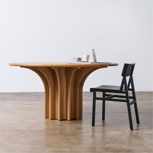 Rib Table Oak