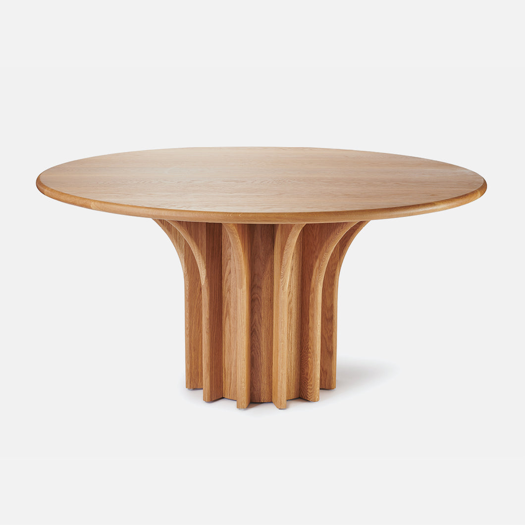 Rib Table Oak