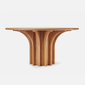 Rib Table Oak