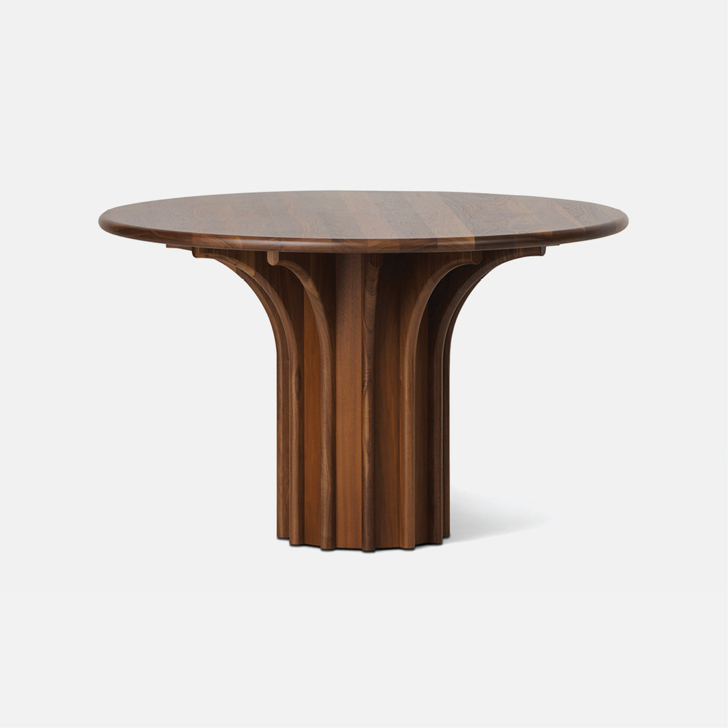 Rib Table Walnut