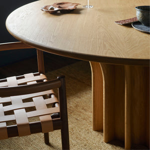 Rib Table Oak