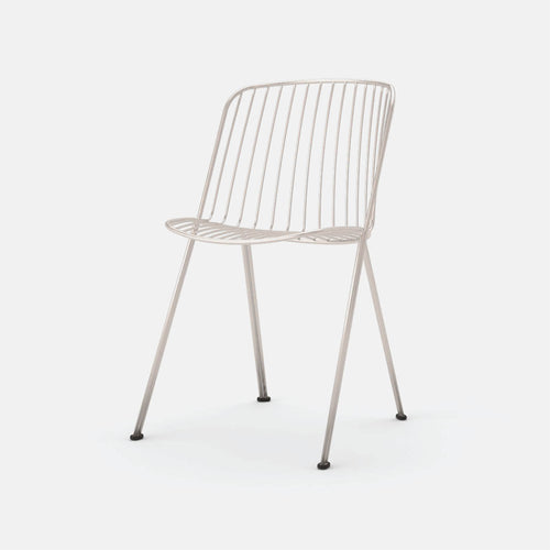 Terrace Dining Chair Stainless Steel