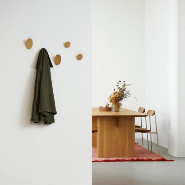 Luna Wall Hook Large Oak - Image 3