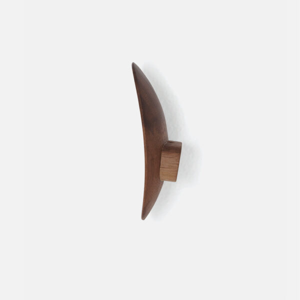 Luna Wall Hook Large Walnut - Image 2