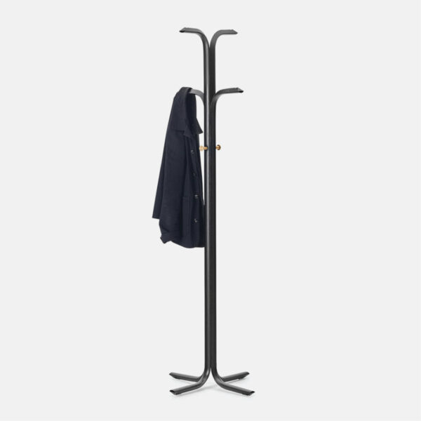 Furl Coat Stand Black Oak - Image 2