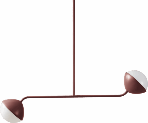 Jolly Lighting Double Rod Pendant - Image 6