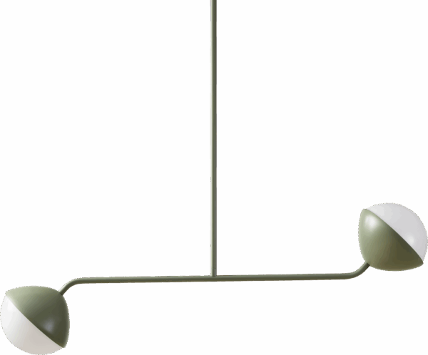 Jolly Lighting Double Rod Pendant - Image 7