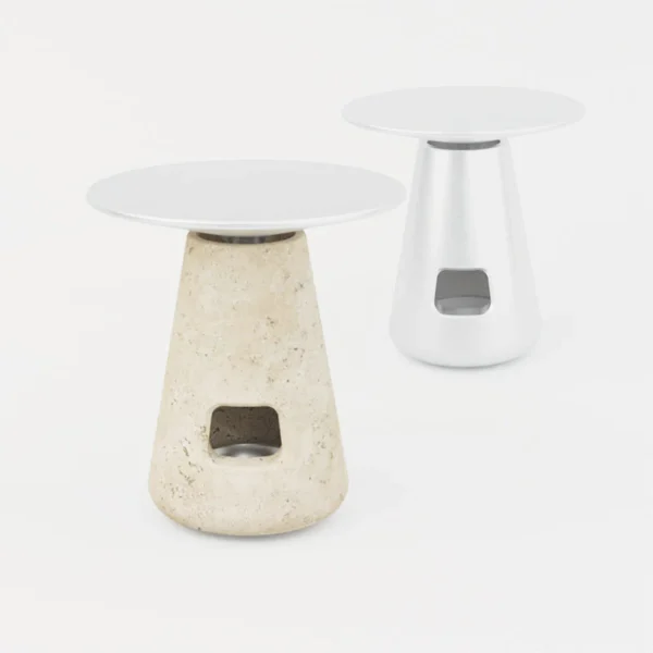 Umbo Oil Burner Travertine - Image 2