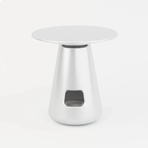 Umbo Oil Burner Brushed Aluminium