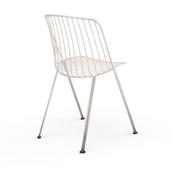 Terrace Dining Chair Stainless Steel - Image 2