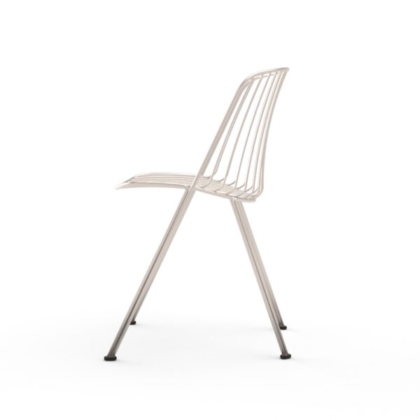 Terrace Dining Chair Stainless Steel - Image 3